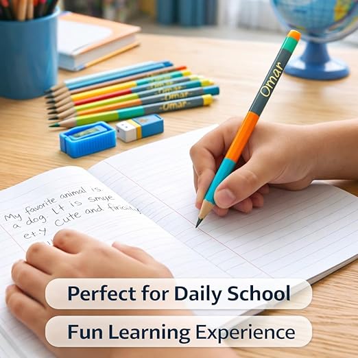 Personalized Pencils — Bulk Pack (10 Boxes, 100 Pencils) | Return Gifts & School Events