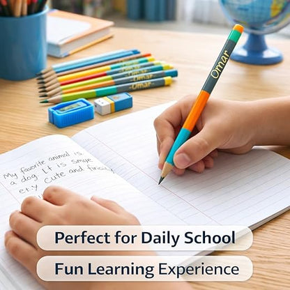 Personalized Pencils — Bulk Pack (10 Boxes, 100 Pencils) | Return Gifts & School Events