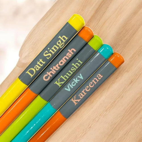 Personalized Pencils — Bulk Pack (10 Boxes, 100 Pencils) | Return Gifts & School Events