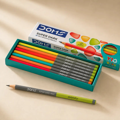 Personalized Pencils with Your Child's Name — 1 Box (10 Pencils)